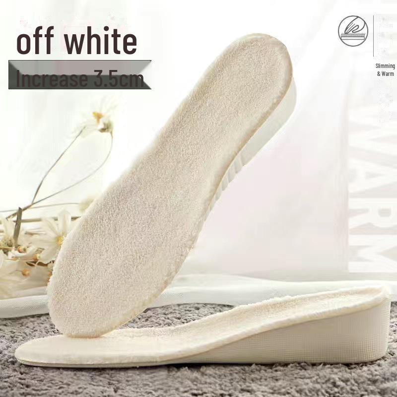 Unisex Winter Velvet Height-Increasing Insoles for Snow & Martin Boots