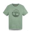 Outdoor Casual Breathable Short Sleeve T-Shirt Men Tops Olive A6BCMEC6
