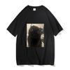 Jinx Up Close T-shirt Black Cat Pattern Print T Shirts New Fashion Cute Men Women Funny Tshirt Short Sleeve Couple Cotton Tees