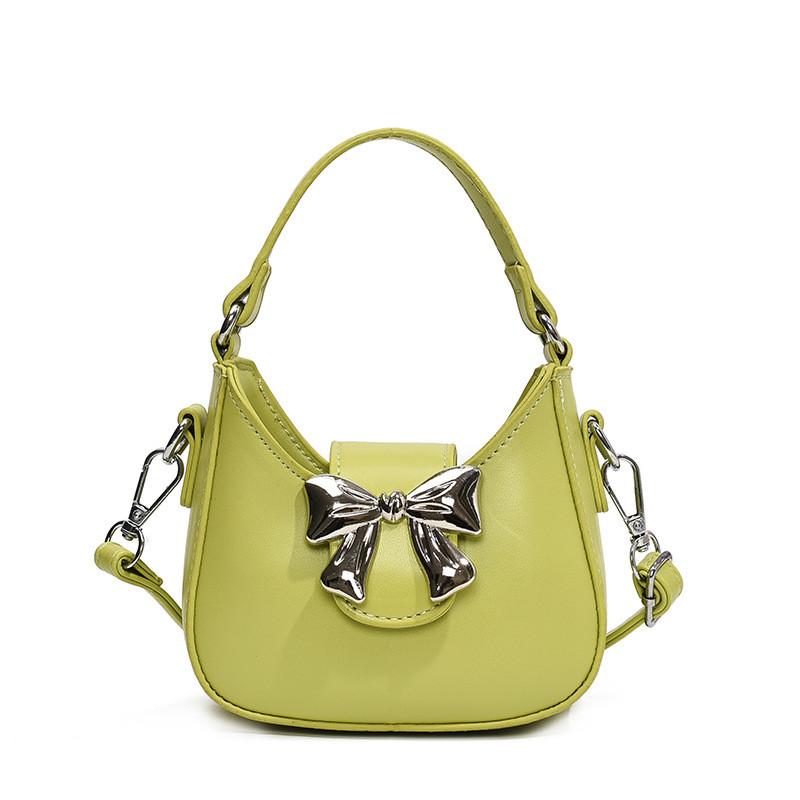 Childrens Bow Handbag Lightweight Design May Also Armpit Bag Bag Crossbody