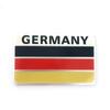 1 шт. Металл 3D Германия Немецкий Флаг Значок Эмблема Deutsch Автомобиль Наклейка Наклейка