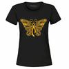 Gold Ribbon Butterfly Women's T-Shirt Childhood Cancer Awareness Shirts