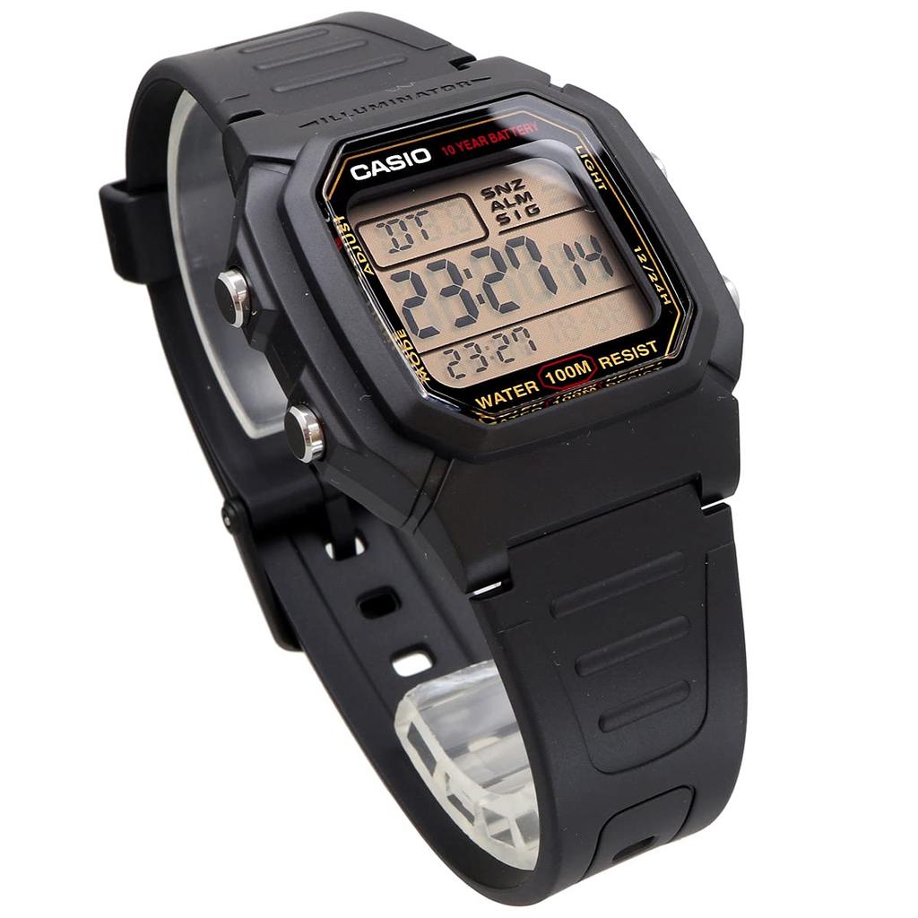 Casio Watch Standard Digital Genuine BOX Gold LCD Overseas Model [Casio] W-800HG-9AV Men's [Item]