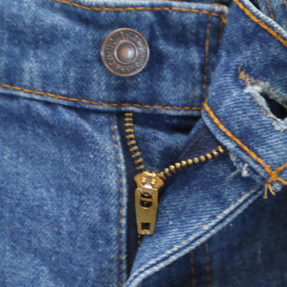 Levi's 90-е 510 Сделано в США старые джинсы W30 Голубые джинсы Мужские Б/У