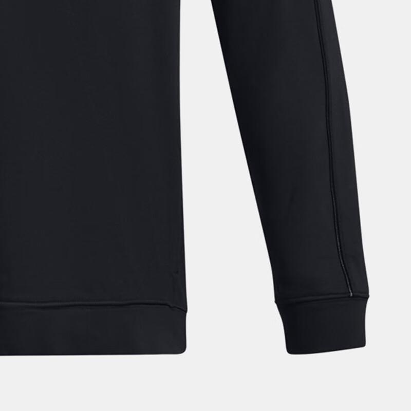 Under Armour Однотонная повседневная трикотажная куртка с воротником-стойкой, мужская куртка, черная 1383146-001