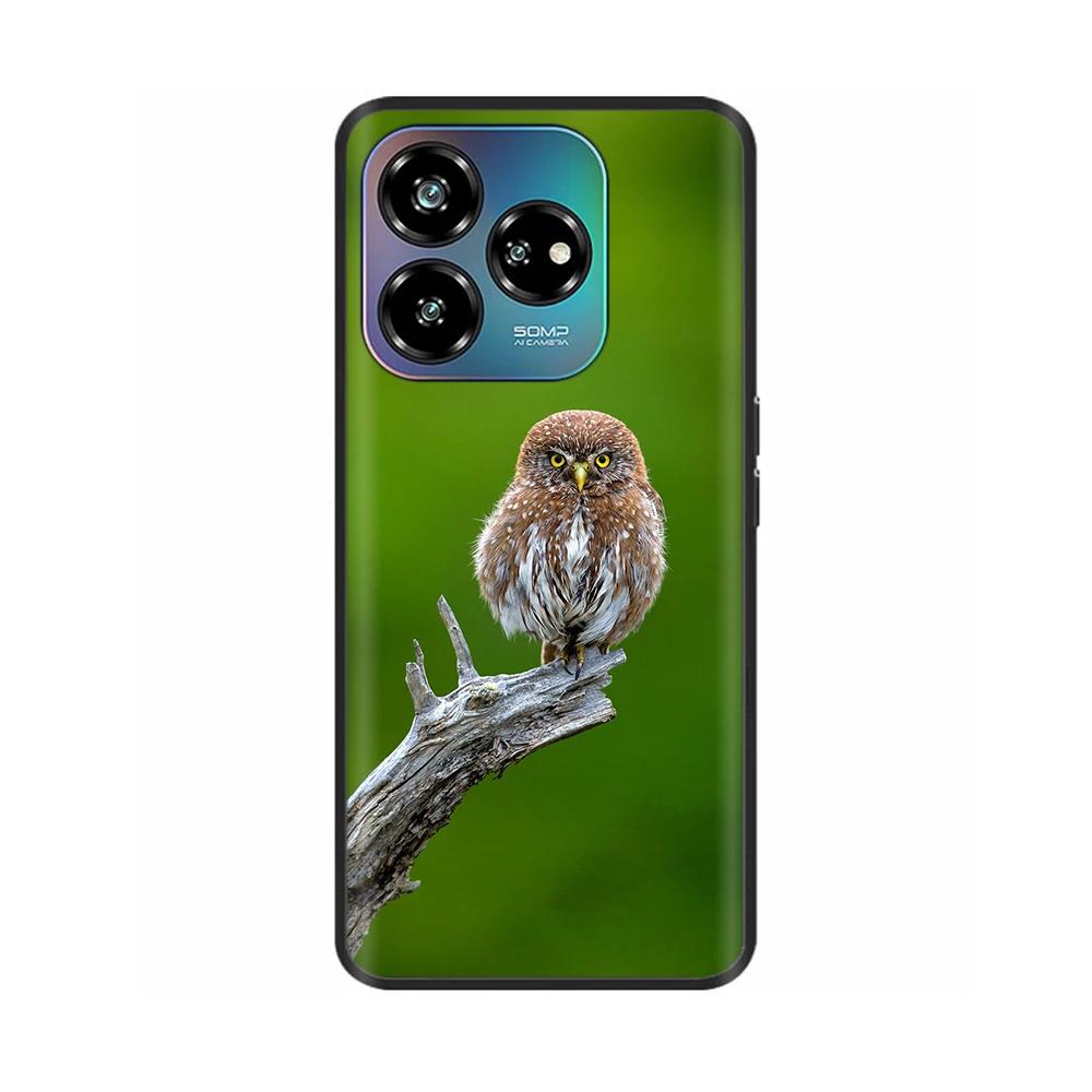 Черный силиконовый чехол для ZTE Blade V60 Design Мягкий ТПУ защитный корпус Чехол для телефона для Blade V60 Design 4G Задняя крышка V60Design