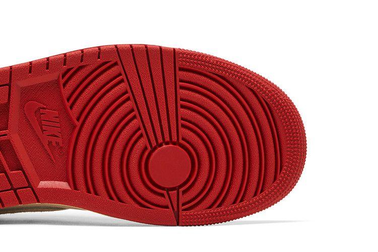 Женские кроссовки Nike Jordan 1 Retro High Rare Air Sail Cinnabar (Женский) Парус/Киноварь/Светлая кость