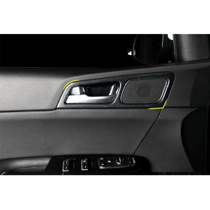 For Kia Sportage 4 QL 2016 2017 2018 2019 2020 2021 ABS Car Inner Door Handle Bowl Frame Cover Trim Case Stickers Accessories