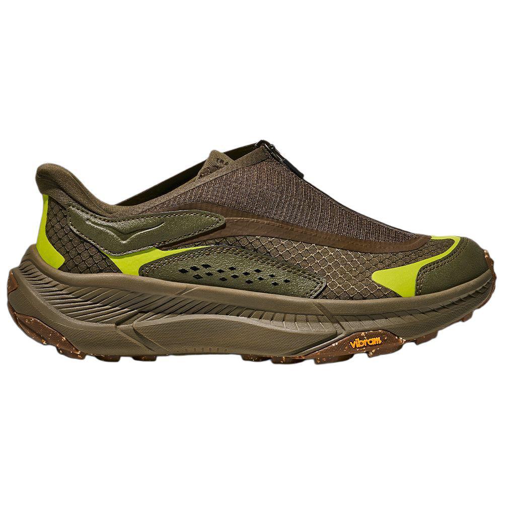 HOKA Project Transport Deep Umber унисекс кроссовки коричневые антично-оливковые 1162850-DTQ