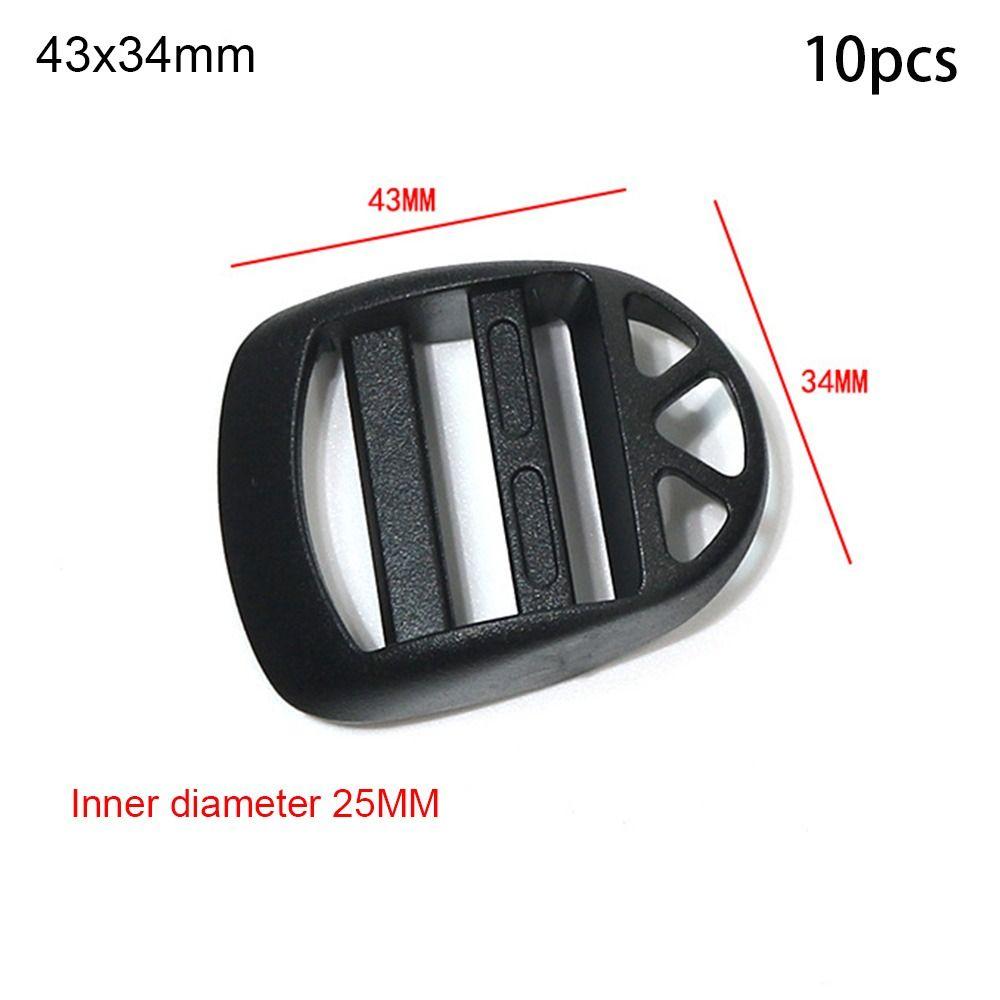 Outdoor Sport Bag Hook Webbing Strap Buckle Backpacking Release Parts Adjustable Slider Fastener