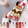 Милый чехол для телефона M-Monchhichi в стиле Мода для Samsung S 24 Fe 25 Ultra Plus 20 Lite 21 30 22 23 24 22 Ultra 5G Fundas