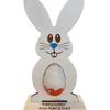 Creative Wooden Egg Stand Simulated Bunny Egg Rack Gift Chocolate Egg Rack  Decoration Supplies