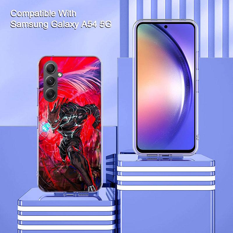 Kaiju No. 8 Anime Phone Case for Samsung A16 A26 A36 A56 A17 A37 A57 A07 A06 A02S A03 A04S A05S Galaxy Note 20 10 A50S A71 A51 A