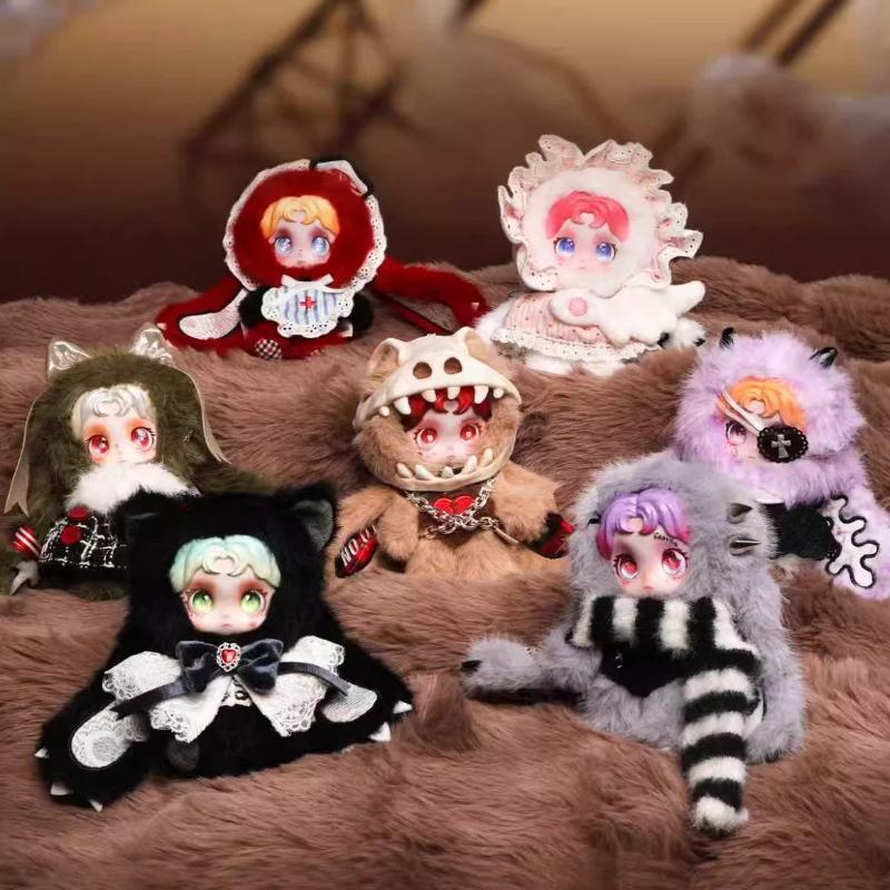 New Bureaimi Ftfire Ossia Soft Plush Blind Box Thorn Dot Series Cute Collectible Doll Desktop Decoration Gift For Toy Collectors