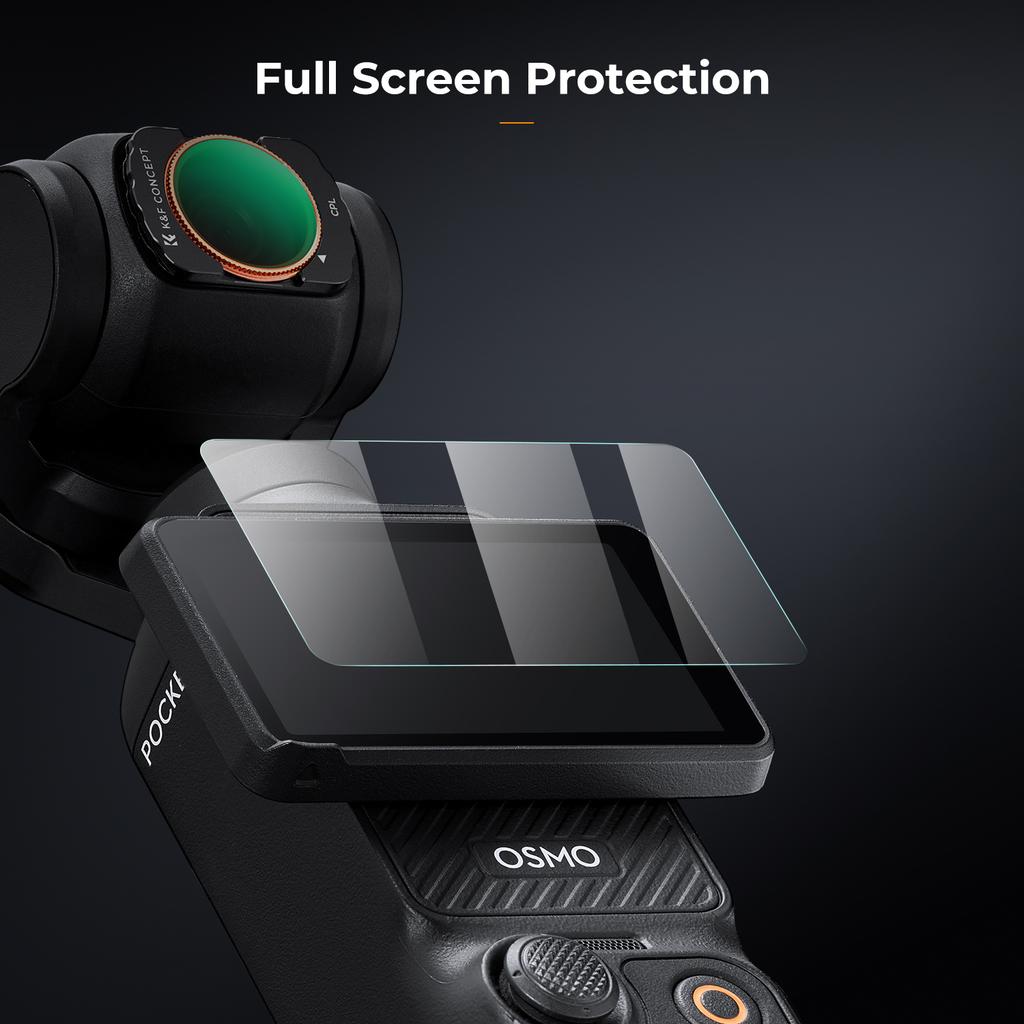 K&F CONCEPT Магнитный фильтр для объектива для DJI Osmo Pocket 3 Регулируемый ND2-32 ND32-512 УФ CPL ND/PL Black-Mist 1/4 Дополнительные фильтры