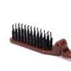 Foldable Hair Comb Portable Boar Bristle Hair Brush Head Massage Brushes Scalp Massager Travel Combs For Straight Curly Hair