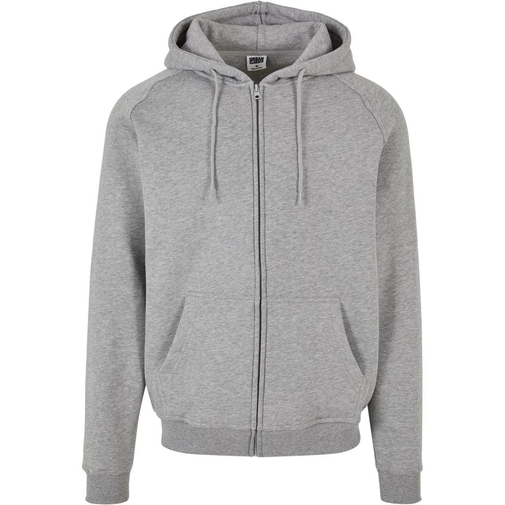 Urban Classics Mens Zipped Hoodie
