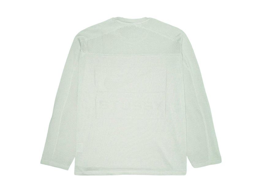Stussy Nike U NRG Лонгслив Вязаный Джемпер Светлый Костяной