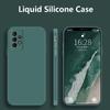 For Samsung Galaxy A53 5G Case For Samsung Galaxy A53 A23 A13 A54 A34 Cover Soft Liquid Silicone Phone Bumper For Samsung A53
