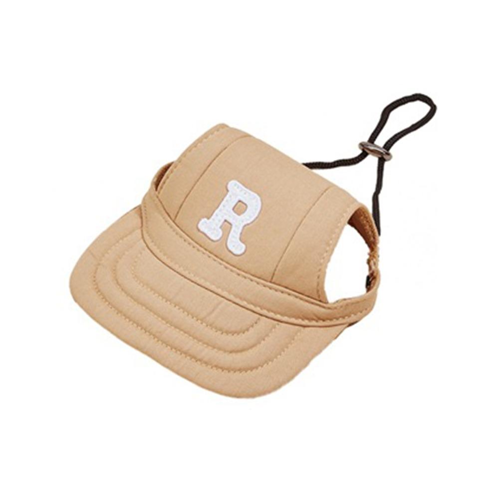 Washable Dog Sun Hat Lightweight Letter Cap NEW Dog Bonnet Cap Dog