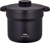 Термос Thermos с вакуумной изоляцией, мультиварка Shuttle Chef 4,3 л (4-6 порций) Черный [Кухонный горшок с антипригарным покрытием] KBJ-4500 BK
