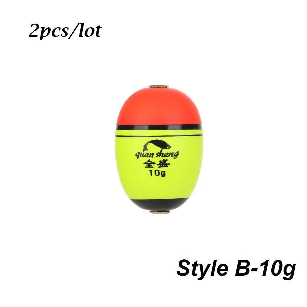 2pcs/lot High Quality Cat fish Plastic Eva Foam Bobber Ball Boia Fishing Float