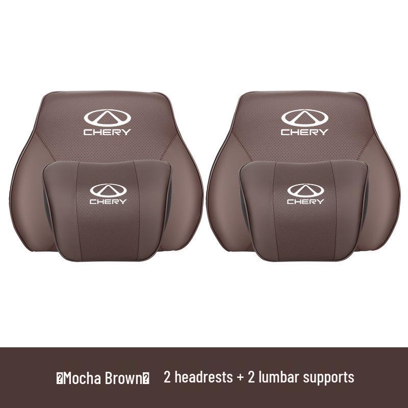 Chery Car Neck Support Pillow: Compatible with Little Ant QQ, Ice Cream Arrizo 5, Tiggo 8 Headrest