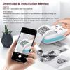 Портативный термопринтер MINI с беспроводной связью BT 203dpi Фотоэтикетка Памятка Печать неправильных вопросов с USB-кабелем Imprimante Портативный
