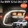 Для BMW X3 Ix3 2025 2013-2024 Автомобильная светодиодная лента для подсветки заднего багажника Водонепроницаемая Гибкие аксессуары