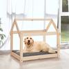822207 vidaXL Dog Bed 81x60x70 Cm Solid Pine Wood