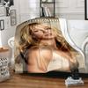 Britney Spears Plush Blanket Soft Comfortable All Seasons blanket Sofa Office Naps blanket Outdoor Travel throw Perfect Gift