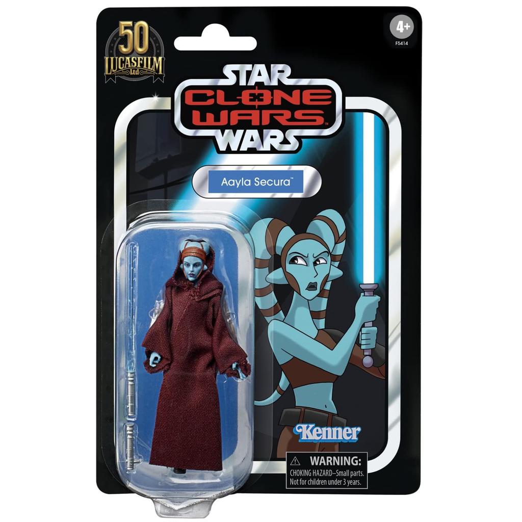 Star Wars Vintage Collection Basic Figure VC217 Clone Aayla Secura STAR WARS CLONE WARS 2022 THE VINTAGE COLLECTION Basic Figure AAYLA SECURA Movie SW