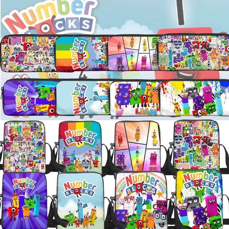Рюкзак Numberblocks с застежкой-молнией и вместимостью 20 л, устойчивый к износу