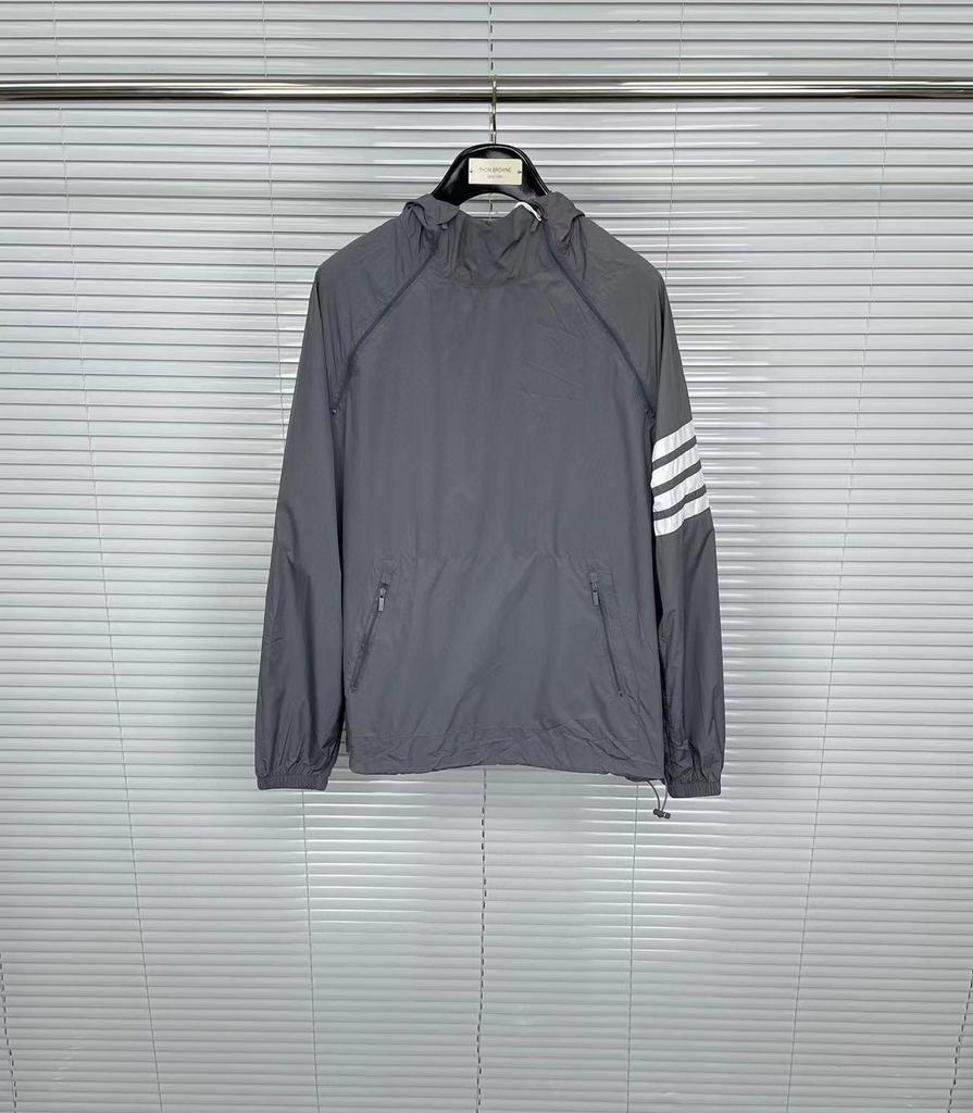 TB Tom Летняя унисекс легкая солнцезащитная куртка с капюшоном