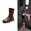 Shoes Versatile Boots Women's Shoes Short and Slim Boots for Autumn and Winter