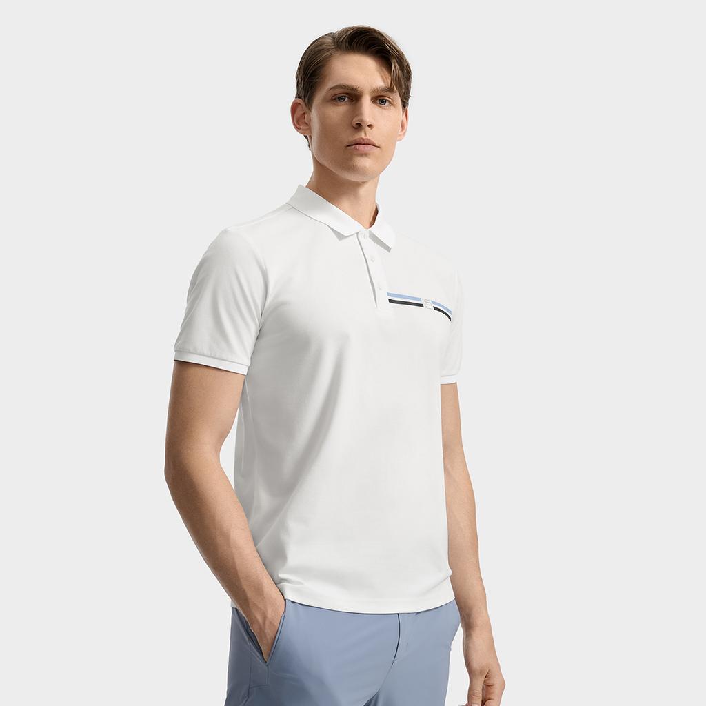 FILA WHITE Polo Shirt Men's Standard F11M533115F-WT