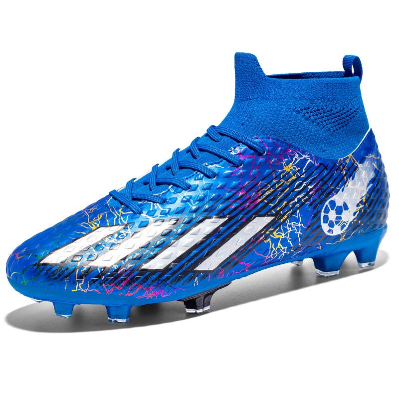 New Football Shoes Boys and Girls Youth Game Grass Spike Shoes Boys Broken Nails Sports Shoes Non-slip