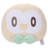 Pokepiece Plush Toy Face Cushion Mokuro Plush Toy Width Approximately 29cm