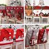 Santa & Snowman Holiday Chair Covers for Weddings, Banquets, Hotels, and Dining