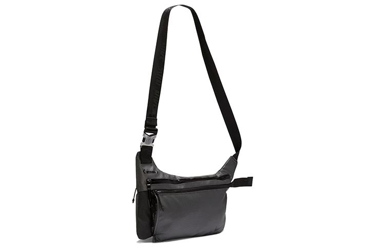 Nike Nylon Fabric Shoulder Bag, Crossbody Bag Regular Unisex Grain Gray CU1497-073
