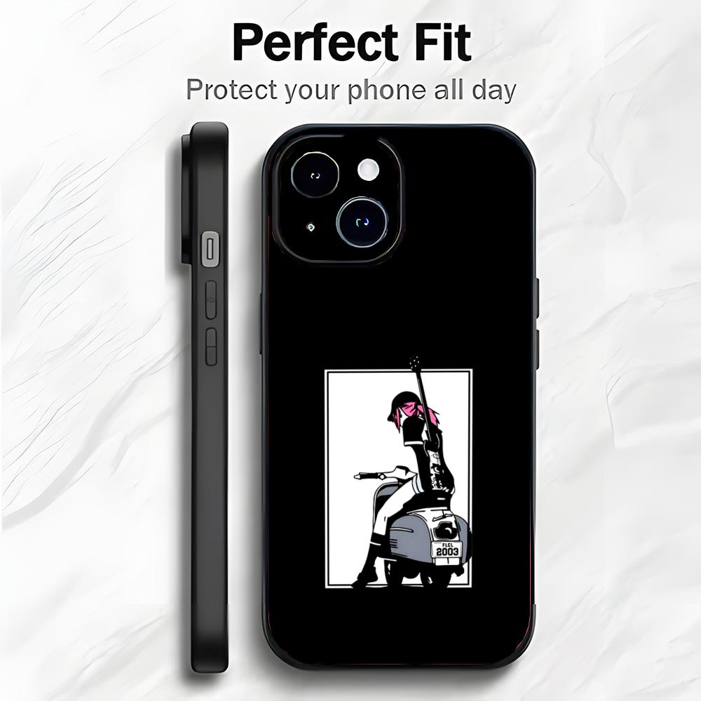 Чехол для телефона F-FLCL F-First Love Cyber Love Мягкая упаковка Легкий Для iPhone17 16 15 14 13ProMax