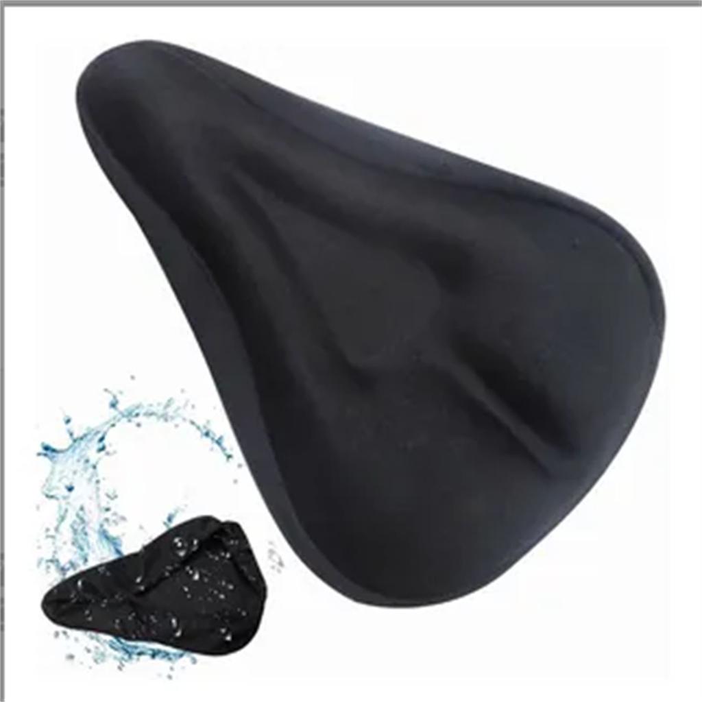 Чехол на сиденье велосипеда Эргономичный дизайн Противоскользящий Быстрое рассеивание тепла Силиконовая губка Подушка для сиденья велосипеда 200 г