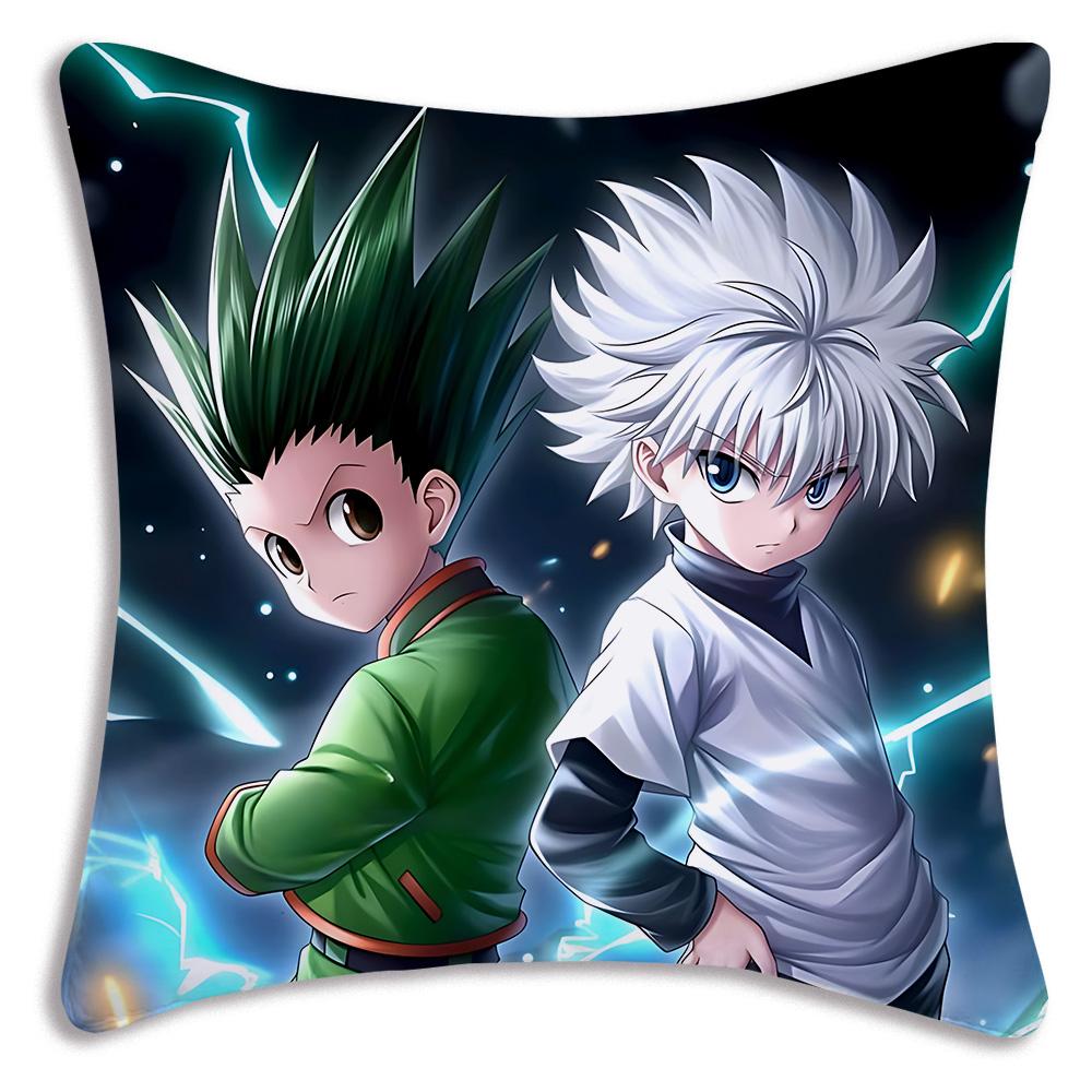 Аниме Для h-Hunter X HunterS Наволочки Мультяшные Диван Декоративные Домашние Двусторонние Печать Короткий Плюш Милая Наволочка