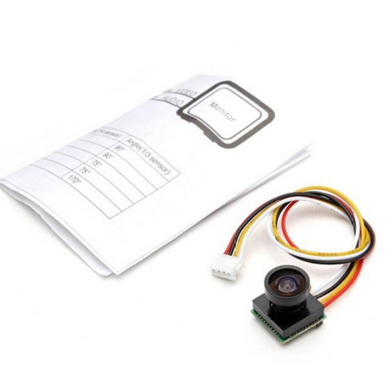 600TVL 170 градусов мини цветная видеокамера FPV аксессуары для квадрокоптера