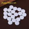 2 Bag/40PCS Moth Balls Moth Proof Mildew Proof Wood Block Camphor Pill Home Used Pest Control Moth Ball Cleaning Tools