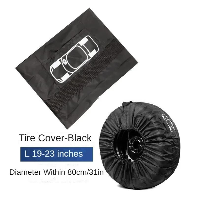 1PCS Universal Car Spare Tire Covers Case Auto Wheel Tires Storage Bags 210D Oxford Cloth Dust-proof Protector Car Styling