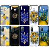 Для iPhone 15 14 Xiaomi Redmi Note 13 12 11 10 Pro Max X 8 9 XR Samsung Galaxy S24 S23 A15 13C Huawei OPPO Girl Print Ukraine Flag Map Phone Case