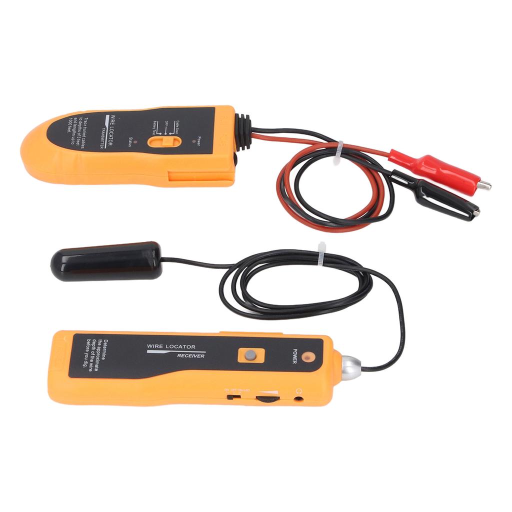 Wire Locator Tool Transmitter Set Adjustable Induction Amp Network Cable Tester High Accuracy Line F