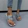 Women Slippers Outside Casual Beach Women Shoes Summer New Flats Flip Flop Sandals Walking Clip Toe Rome Buckle Ladies