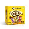 Bevzilla 48 пакетиков растворимого кофе (4 вкуса) - 96 грамм | Фундук, Классический, Ваниль и Ириска | 12 пакетиков каждого вкуса